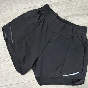 Lululemon Athletica Black Running Shorts